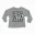 Straight Outta Dindigul Youth Unisex Sweatshirt in Sport Grey Color